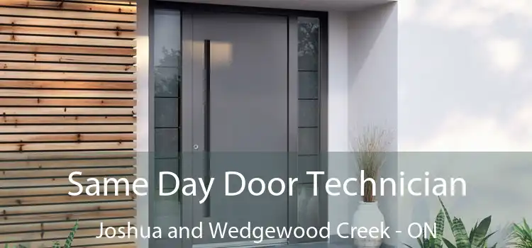  Same Day Door Technician Joshua and Wedgewood Creek - ON