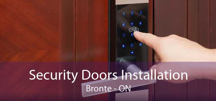 Security Doors Installation Bronte - ON