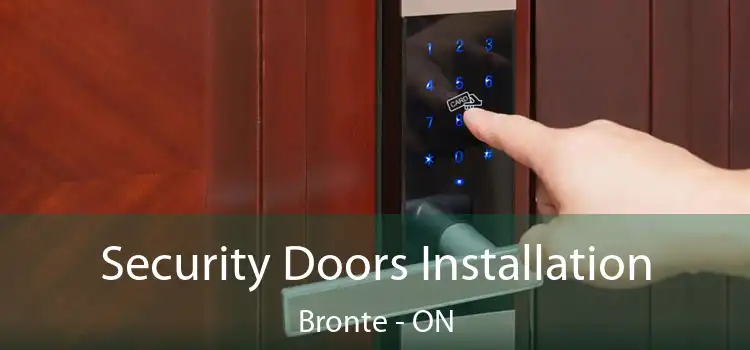  Security Doors Installation Bronte - ON