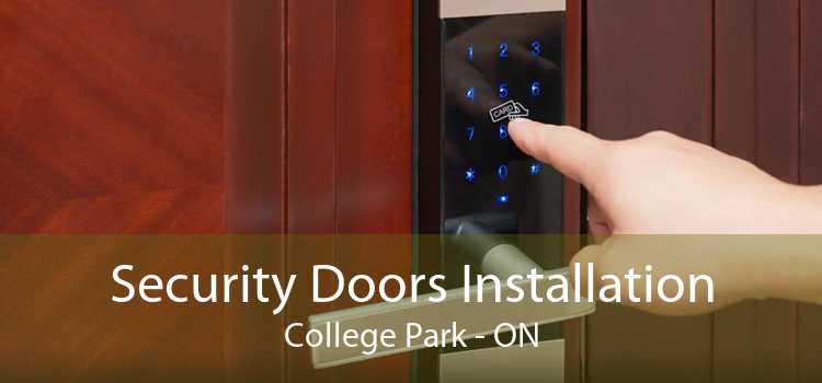 Security Doors Installation College Park - ON