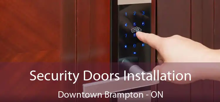  Security Doors Installation Downtown Brampton - ON