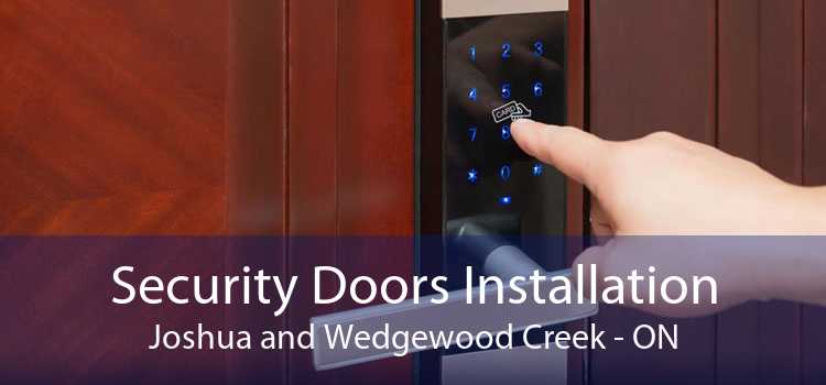 Security Doors Installation Joshua and Wedgewood Creek - ON