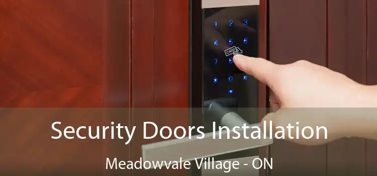  Security Doors Installation Meadowvale Village - ON