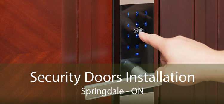 Security Doors Installation Springdale - ON