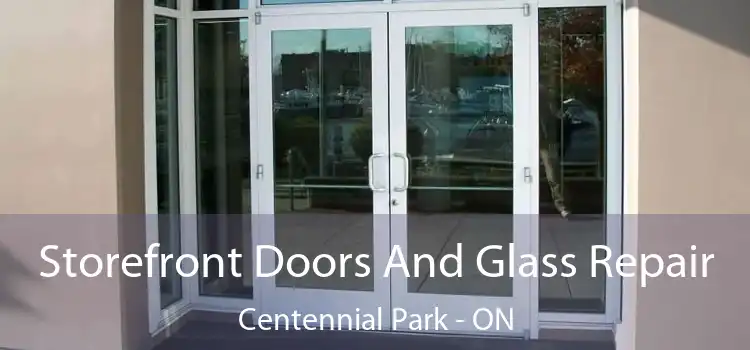  Storefront Doors And Glass Repair Centennial Park - ON