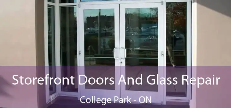  Storefront Doors And Glass Repair College Park - ON