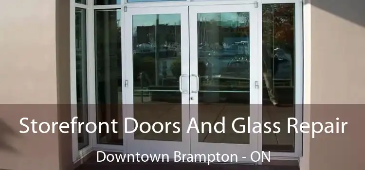  Storefront Doors And Glass Repair Downtown Brampton - ON