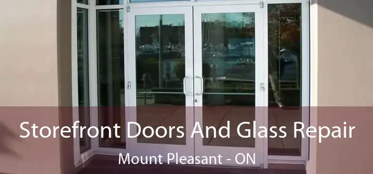  Storefront Doors And Glass Repair Mount Pleasant - ON