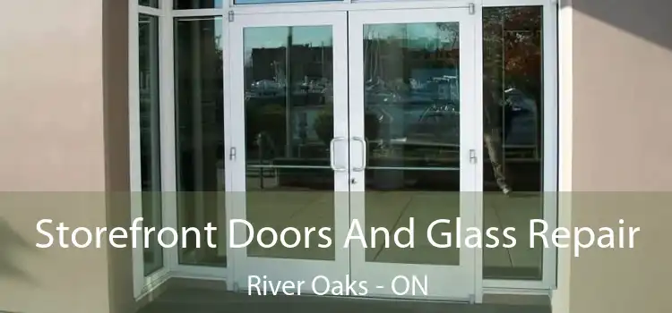  Storefront Doors And Glass Repair River Oaks - ON