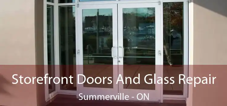  Storefront Doors And Glass Repair Summerville - ON