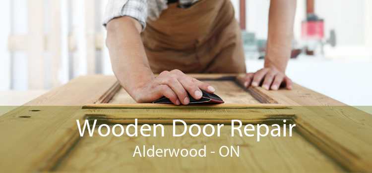 Wooden Door Repair Alderwood - ON