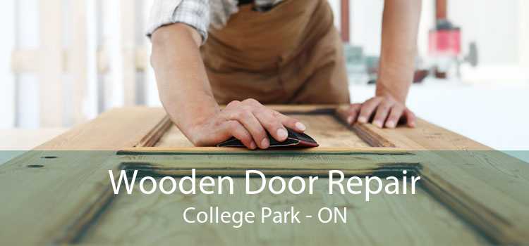 Wooden Door Repair College Park - ON