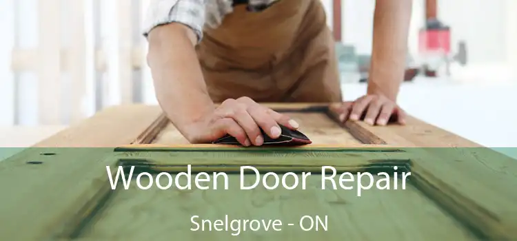  Wooden Door Repair Snelgrove - ON
