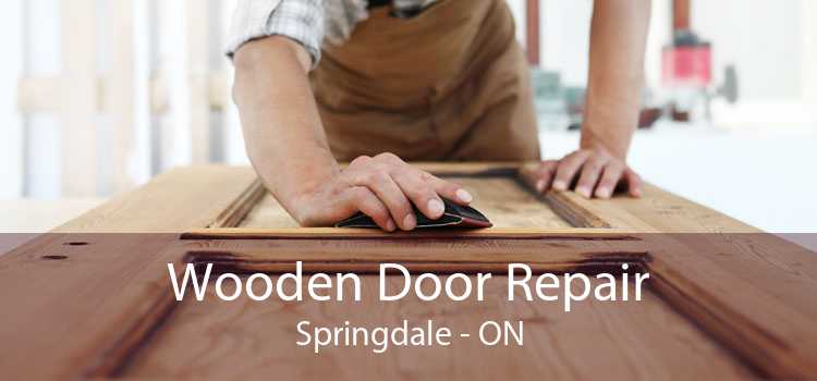 Wooden Door Repair Springdale - ON